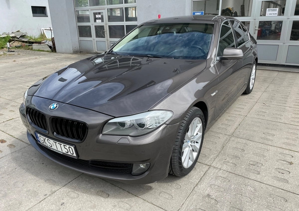 BMW Seria 5 cena 56900 przebieg: 236000, rok produkcji 2013 z Kościerzyna małe 211